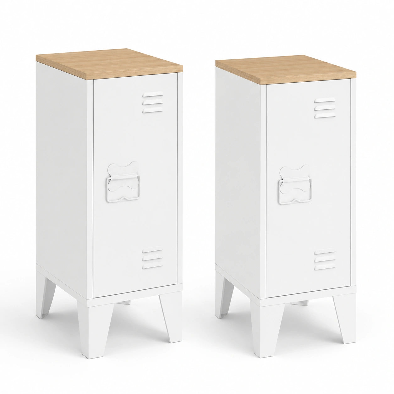 lot-de-2-tables-de-chevet-etroites-avec-porte-en-metal-noir-et-plateau-effet-hetre-bjcoxl6441xv