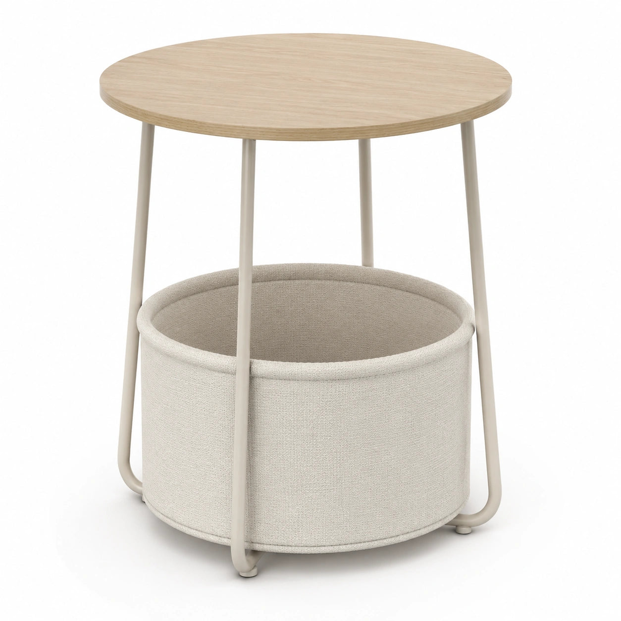 table-basse-ronde-avec-panier-de-rangement-en-tissu-style-moderne-beige-naturel-et-blanc-creme-lbcrun6340rd