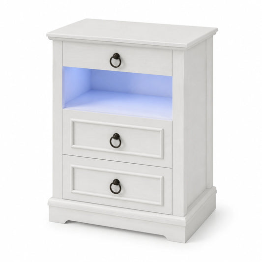 table-de-nuit-avec-eclairage-led-et-ports-usb-3-tiroirs-et-compartiments-ouverts-moderne-blanc-gkfzbq6388ns